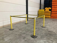 Afzetpaal uittrekbaar lint (4x) - afbeelding 2 van  4