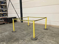 Afzetpaal uittrekbaar lint (4x) - afbeelding 3 van  4