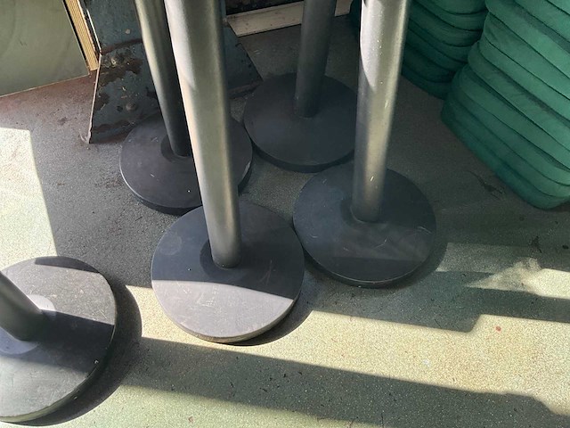 Afzetpaaltjes met lint (5x) - afbeelding 2 van  3