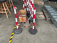 Afzetpalen met ketting (18x) - afbeelding 2 van  4