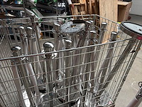 Afzetpalen met koord (19x) - afbeelding 5 van  5