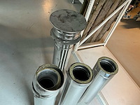 Afzuig / schoorsteen buizen (4x) - afbeelding 3 van  3