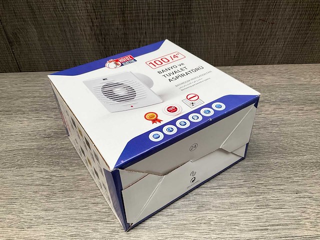 Afzuig ventilator wit - afbeelding 4 van  8