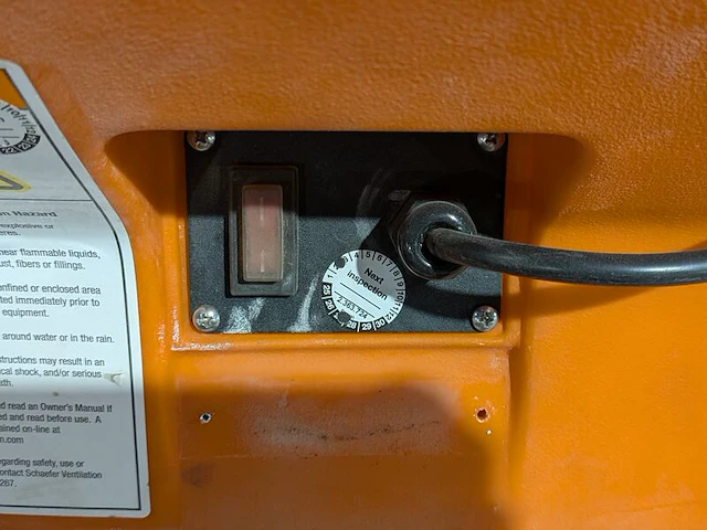 Afzuiginstallatie 230v 3.400m³/uur ~, schaefer ventilation, americ vaf-3000, 2013 - afbeelding 6 van  6