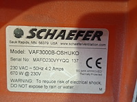 Afzuiginstallatie 230v 3.400m³/uur ~, schaefer ventilation, americ vaf-3000, 2017 - afbeelding 4 van  5