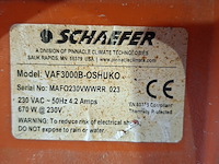Afzuiginstallatie 230v 3.400m³/uur ~, schaefer ventilation, americ vaf-3000, 2018 - afbeelding 5 van  5