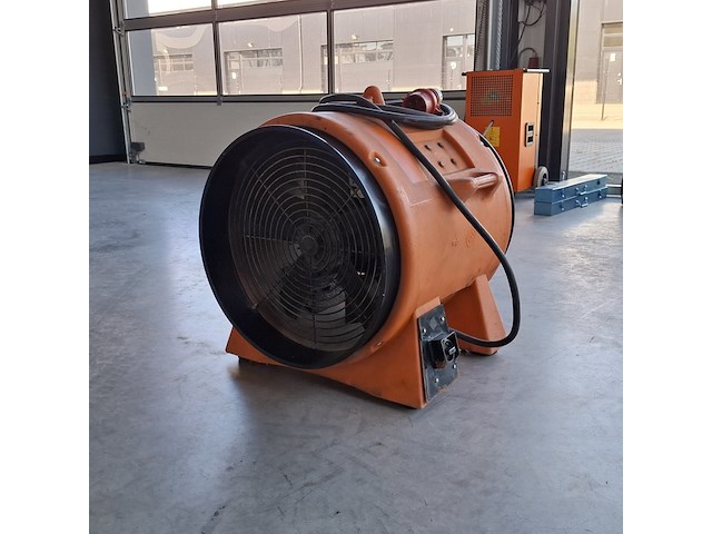 Afzuiginstallatie a225 - 12.500m3/h, schaefer ventilation , americ vaf-8000, oranje - afbeelding 1 van  7