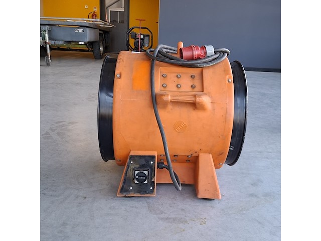 Afzuiginstallatie a225 - 12.500m3/h, schaefer ventilation , americ vaf-8000, oranje - afbeelding 2 van  7