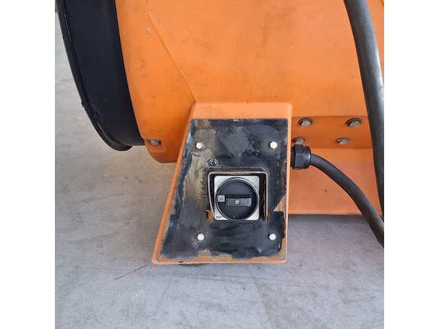 Afzuiginstallatie a225 - 12.500m3/h, schaefer ventilation , americ vaf-8000, oranje - afbeelding 3 van  7