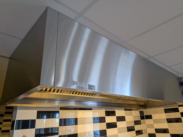 Afzuiginstallatie / afzuigkap, beuk horeca - afbeelding 1 van  13