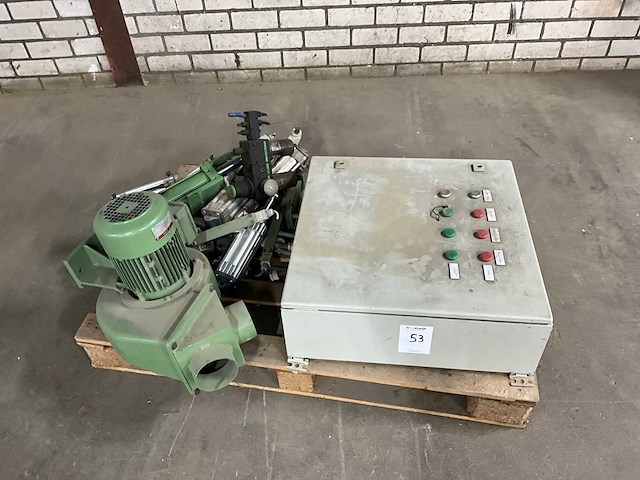 Afzuiginstallatie onderdelen - afbeelding 1 van  8