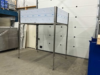 Afzuigkap op rvs statief - afbeelding 2 van  5