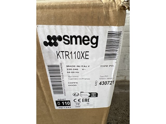 Afzuigkap smeg, kt110ble (wandschouw) - afbeelding 6 van  6