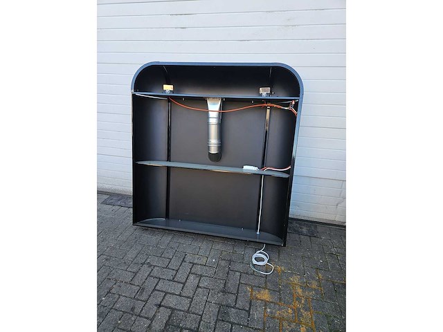 Afzuigkap voor pizza oven - afbeelding 1 van  2