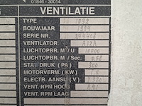 Afzuigwand v.v. motor soloan, 1032, bouwjaar 1994 - afbeelding 4 van  9