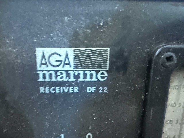 Aga marine - df22 - radiotoestel 1950 - afbeelding 2 van  3