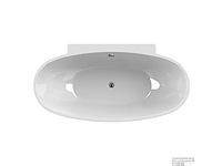 Agata monobloc semi vrijstaande bad 165cm - afbeelding 2 van  4