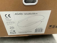 Agata monobloc semi vrijstaande bad 165cm - afbeelding 4 van  4
