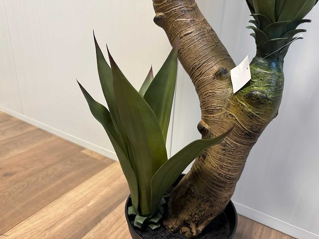 Agave kunstplant (125cm hoog) - afbeelding 9 van  13