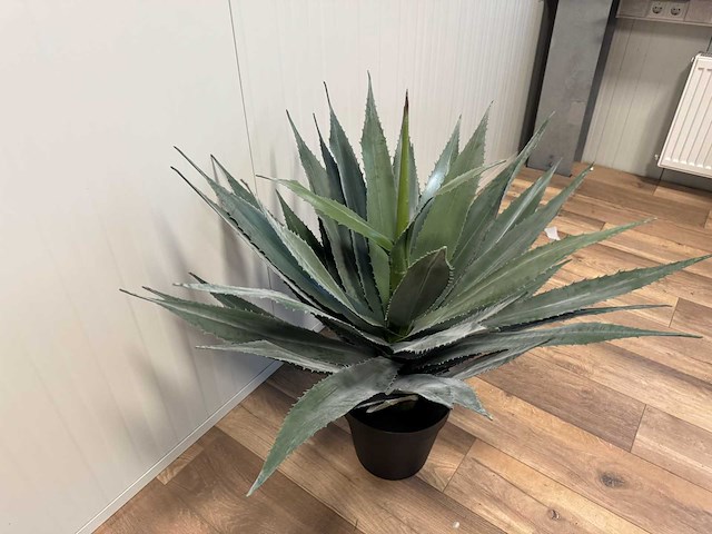 Agave kunstplant (95cm hoog) - afbeelding 8 van  13