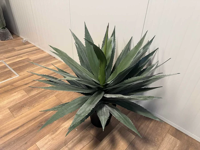 Agave kunstplant (95cm hoog) - afbeelding 10 van  14