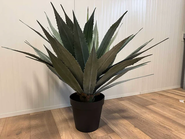 Agave kunstplant (95cm hoog) - afbeelding 12 van  14