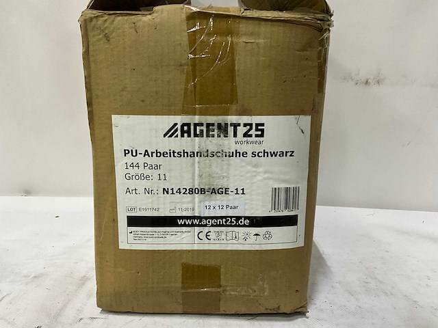 Agent 25 - werkhandschoen - maat 11 (2592x) - afbeelding 4 van  7