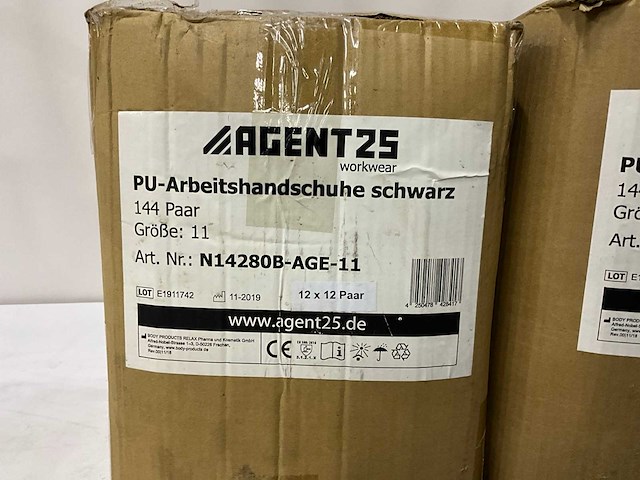 Agent 25 - werkhandschoen - maat 11 (288x) - afbeelding 5 van  5
