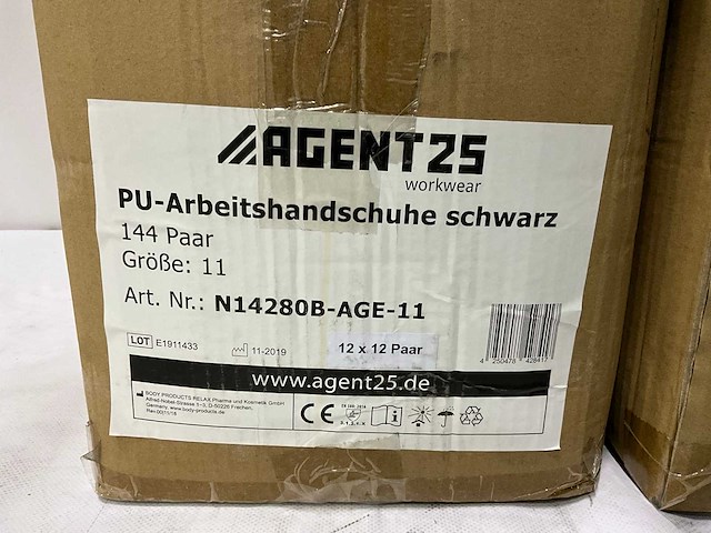 Agent 25 - werkhandschoen - maat 11 (576x) - afbeelding 4 van  4