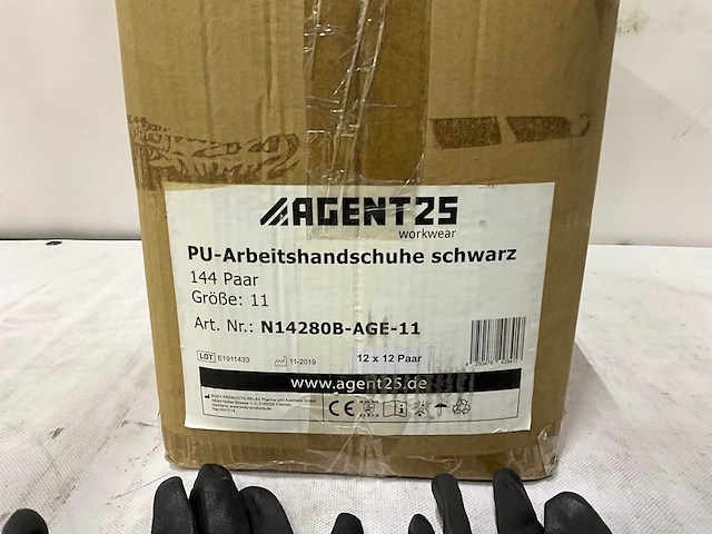 Agent 25 - werkhandschoen - maat 11 (864x) - afbeelding 6 van  6