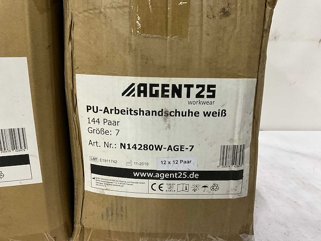 Agent 25 - werkhandschoen - maat 7 (288x) - afbeelding 5 van  5