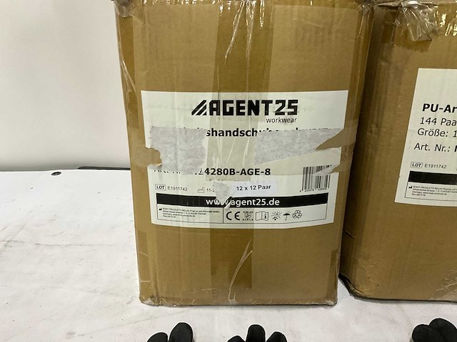 Agent 25 - werkhandschoenen - diverse maten (576x) - afbeelding 5 van  10