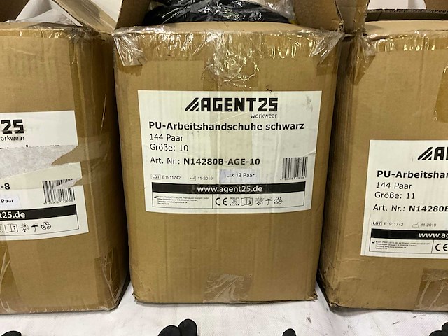 Agent 25 - werkhandschoenen - diverse maten (576x) - afbeelding 7 van  10