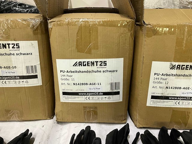 Agent 25 - werkhandschoenen - diverse maten (576x) - afbeelding 9 van  10
