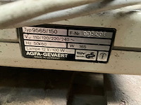 Agfa-gevaert copex lf-505 microfilm-microfiche reproductieapparaat. - afbeelding 5 van  5
