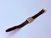 Aggostino goudkleurig tank horloge - afbeelding 7 van  7