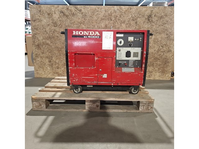 Aggregaat 4,5 kva, honda, ex4000s - afbeelding 1 van  17