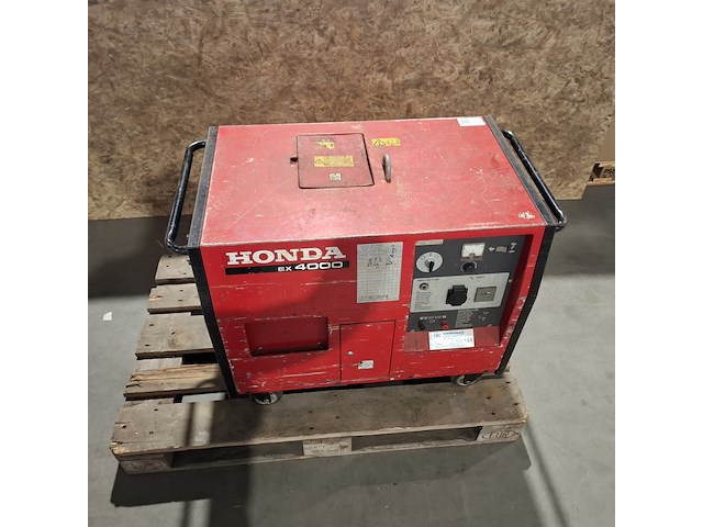 Aggregaat 4,5 kva, honda, ex4000s - afbeelding 10 van  17