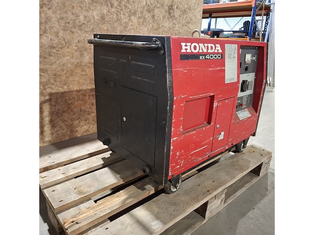 Aggregaat 4,5 kva, honda, ex4000s - afbeelding 12 van  17
