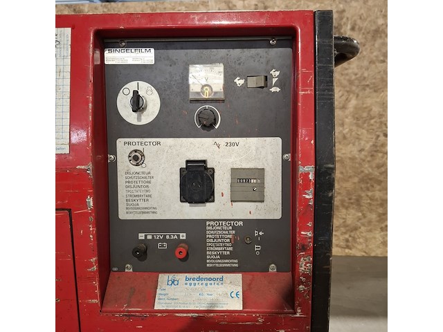 Aggregaat 4,5 kva, honda, ex4000s - afbeelding 15 van  17