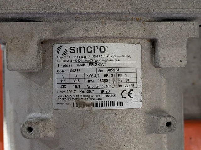 Aggregaat benzine 3,6kva 2x230v ra, e-power, ep4100, 2018 - afbeelding 5 van  10