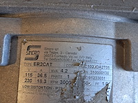 Aggregaat benzine 3,6kva 2x230v ra europower generators, ep4100, bouwjaar 2010 - afbeelding 12 van  16