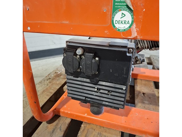 Aggregaat benzine 3,6kva 2x230v ra europower generators, ep4100, bouwjaar 2015 - afbeelding 8 van  8