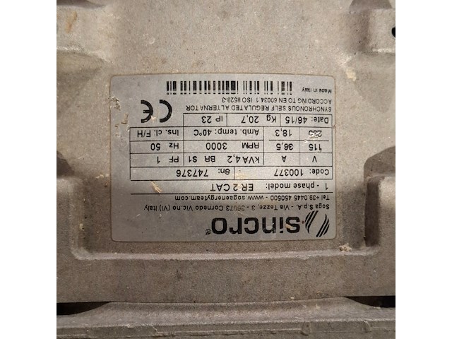 Aggregaat benzine 3,6kva 2x230v ra europower generators, ep4100, bouwjaar 2016 - afbeelding 4 van  12
