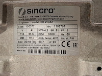 Aggregaat benzine 3,6kva 2x230v ra europower generators, ep4100, bouwjaar 2018 - afbeelding 2 van  10