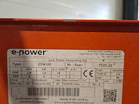Aggregaat benzine 3,6kva 2x230v ra europower generators, ep4100, bouwjaar 2022 - afbeelding 6 van  8