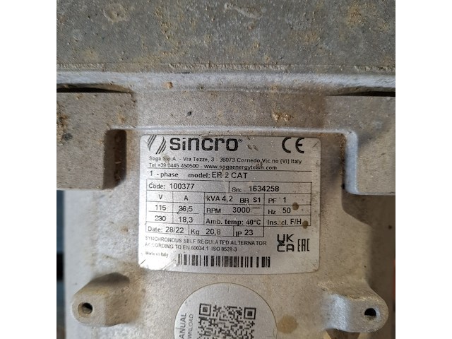 Aggregaat benzine 3,6kva 2x230v ra europower generators, ep4100, bouwjaar 2022 - afbeelding 7 van  8