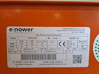 Aggregaat benzine 3,6kva 2x230v ra europower generators, ep4100, bouwjaar 2024 - afbeelding 6 van  9