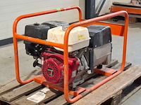 Aggregaat benzine 6,5kva 1x230v pa 1x400v europower generators, ep6500t, bouwjaar 2018 - afbeelding 1 van  12