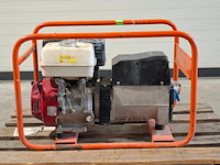 Aggregaat benzine 6,5kva 1x230v pa 1x400v europower generators, ep6500t, bouwjaar 2018 - afbeelding 5 van  12